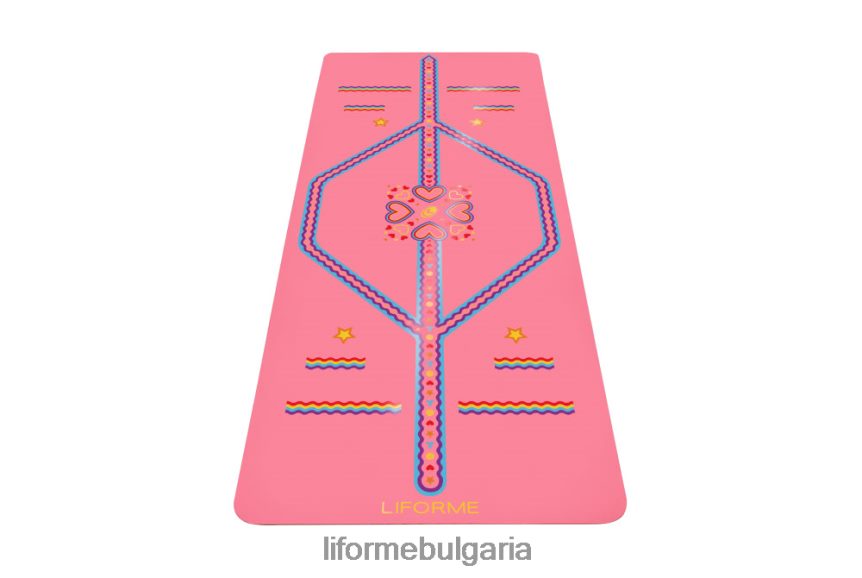 4l8hjj65_liforme_d0b4d0b5d182d181d0bad0b0_d0bfd0bed181d182d0b5d0bbd0bad0b0_d0b7d0b0_d0b8d0b3d180d0b8d0b2d0b0_d0b9d0bed0b3d0b0_d.jpg 4L8HJJ65 Liforme детска постелка за игрива йога розово постелки за йога - Image 1